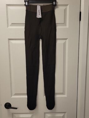 Unknown Brand Women's Olive High-Waist Leggings